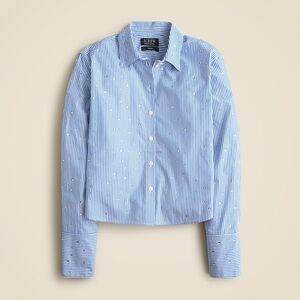 J. CREW garçon shirt with crystals